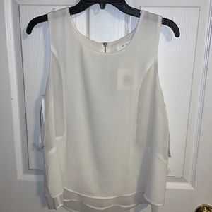 White MINE Tank Top